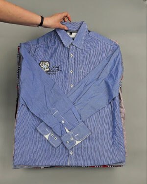 Фотография  696 - Рубашки мужские Summer#25 кг, ЛОТ № ВК0094 оптом в Москве и Московской области