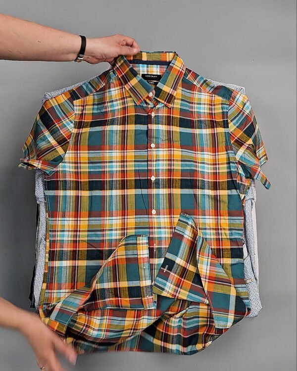 Фотография  678 - Рубашки к/р#25 кг, ЛОТ № ВК0095 оптом в Москве и Московской области