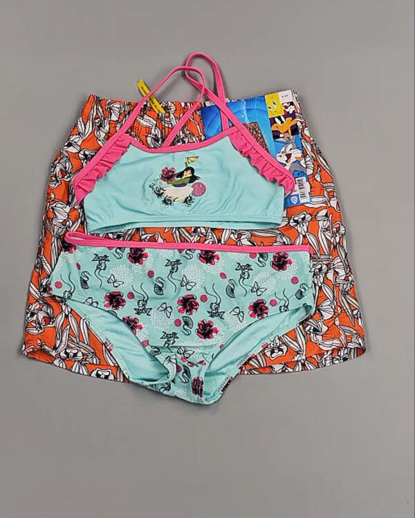 Фотография  933 - Купальники LIDL Kids#3 кг, ЛОТ №8962 оптом в Москве и Московской области