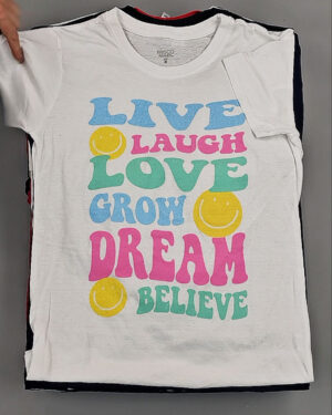 Фотография  554 - Футболки м/ж (Printed T-Shirts New)#5 кг, ЛОТ №8913 оптом в Москве и Московской области