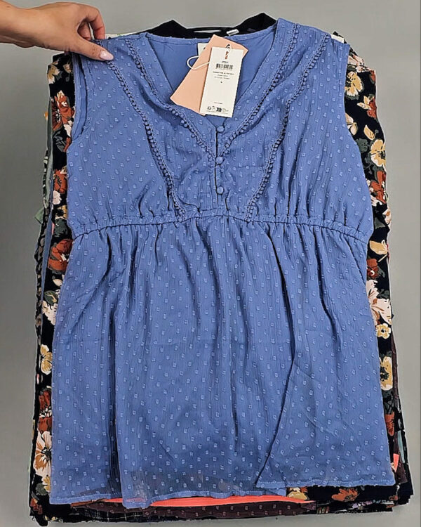 Фотография  618 - Блузки+Джемпера Bestseller Summer 045 B#8,5 кг, ЛОТ №9039 оптом в Москве и Московской области