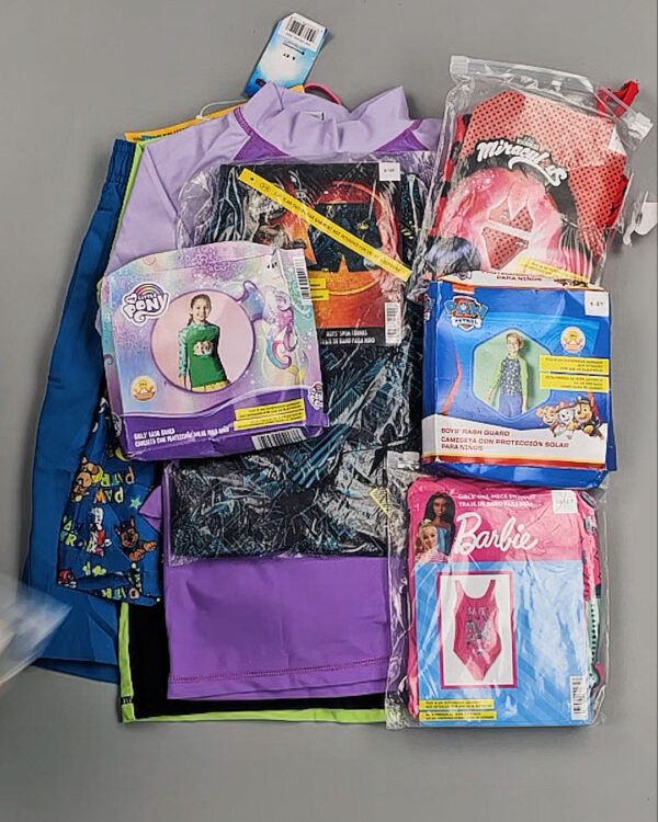 Фотография  893 - Купальники LIDL Kids#3 кг, ЛОТ №8962 оптом в Москве и Московской области