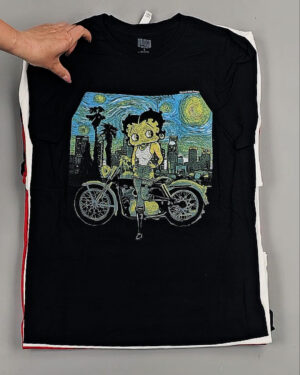 Фотография  882 - Футболки м/ж (Printed T-Shirts New)#5 кг, ЛОТ №8913 оптом в Москве и Московской области