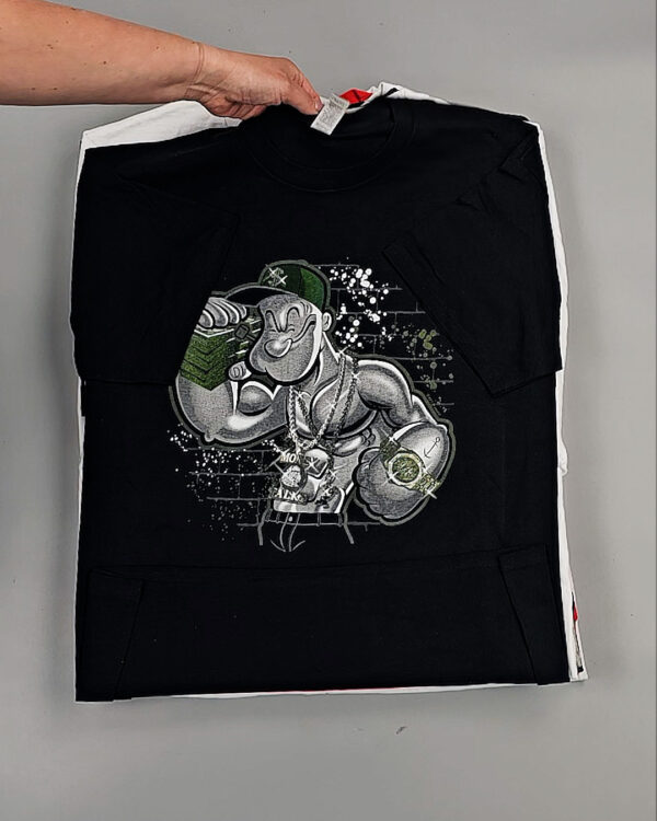 Фотография  239 - Футболки м/ж (Printed T-Shirts New)#5 кг, ЛОТ №8904 оптом в Москве и Московской области