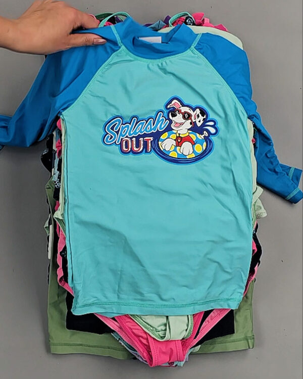 Фотография  932 - Купальники LIDL Kids 114#5 кг, ЛОТ №8951 оптом в Москве и Московской области