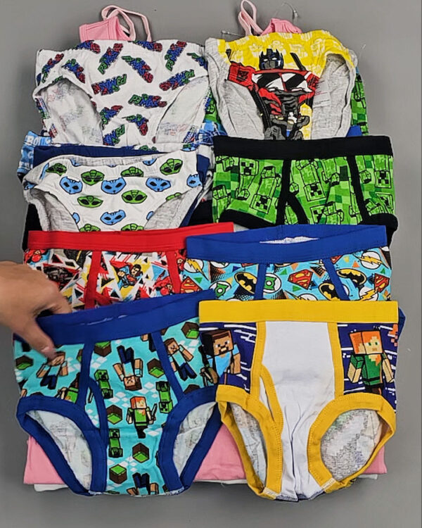 Фотография  288 - Нижнее белье LIDL Kids#3,4 кг, ЛОТ №8959 оптом в Москве и Московской области