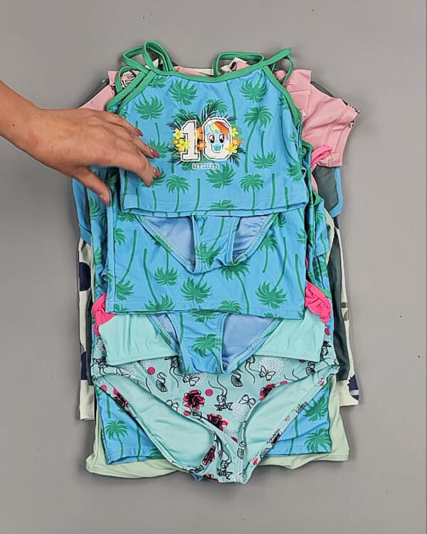 Фотография  398 - Купальники LIDL Kids 114#5 кг, ЛОТ №8949 оптом в Москве и Московской области