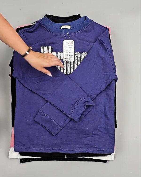 Фотография  791 - Толстовки Корея 085#7,5 кг оптом в Москве и Московской области