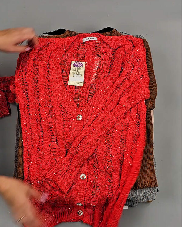 Фотография  966 - Джемпера Корея 085#7 кг, ЛОТ СТ-9412 оптом в Москве и Московской области