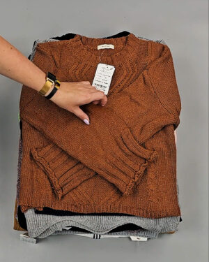 Фотография  344 - Джемпера Корея 085#7 кг, ЛОТ СТ-9412 оптом в Москве и Московской области