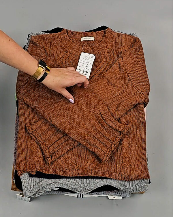 Фотография  138 - Джемпера Корея 085#7 кг, ЛОТ СТ-9412 оптом в Москве и Московской области