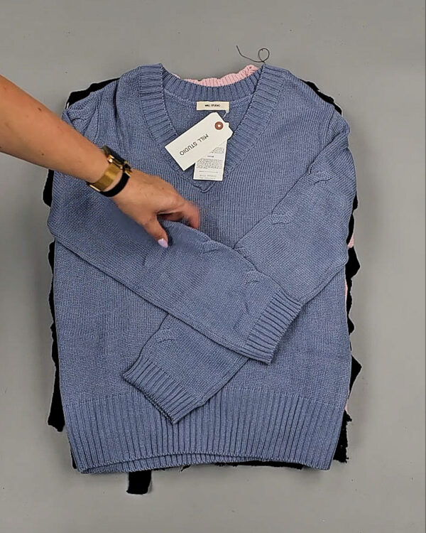 Фотография  786 - Джемпера Корея 085#7 кг, ЛОТ СТ-9415 оптом в Москве и Московской области