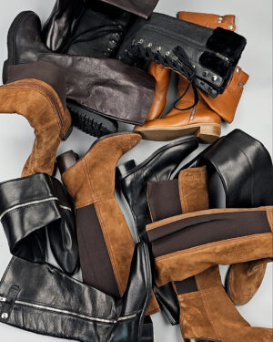 Купить Сапоги Италия #7 шт, ЛОТ СТ-9679 оптом в Москве и Московской области