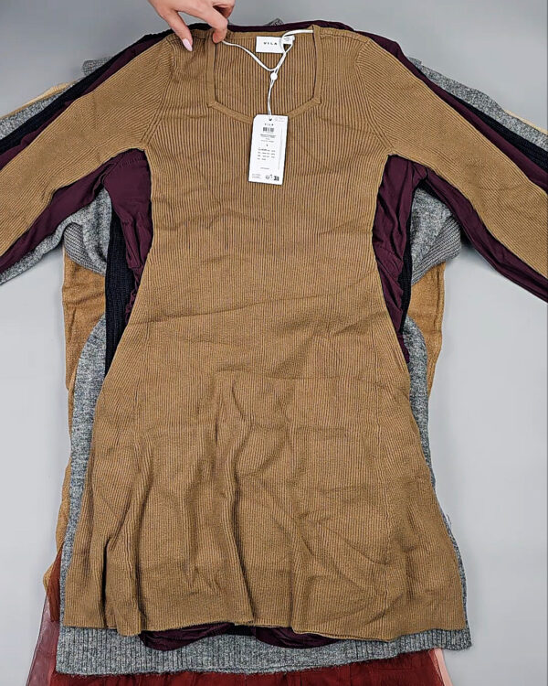 Фотография  535 - Платья VILA Winter 104#7 кг, ЛОТ СТ-9902 оптом в Москве и Московской области