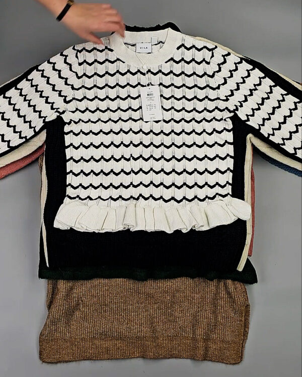 Фотография  202 - Джемпера VILA W 104#7 кг, ЛОТ СТ-9994 оптом в Москве и Московской области