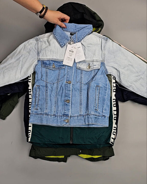 Фотография  862 - Ветровки СТОК дети 065#5 кг, ЛОТ СТ-9725 оптом в Москве и Московской области