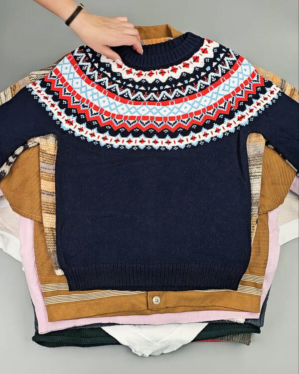 Фотография  103 - Джемпера СТОК CAN#10 кг, ЛОТ СТ-9915 оптом в Москве и Московской области