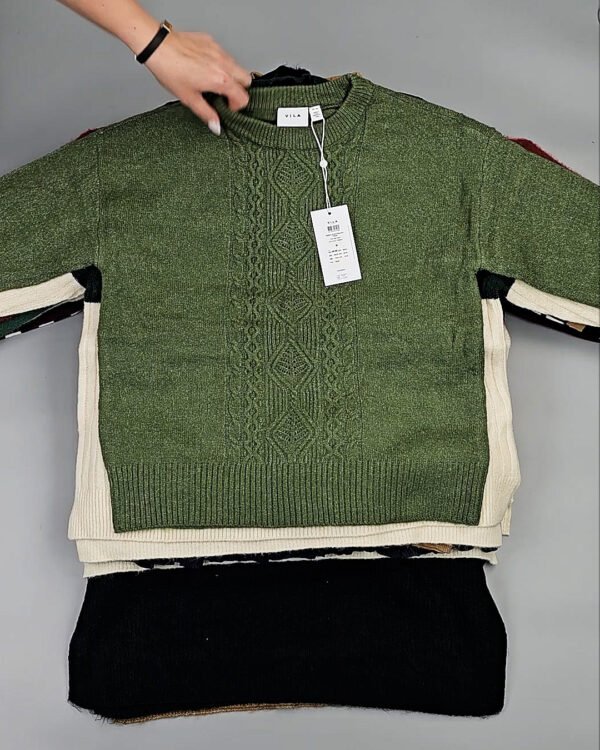 Фотография  800 - Джемпера VILA W 104#7 кг, ЛОТ СТ-9991 оптом в Москве и Московской области