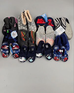 Фотография  340 - Обувь домашняя дети СТОК 065#3,2 кг, ЛОТ СТ-9727 оптом в Москве и Московской области