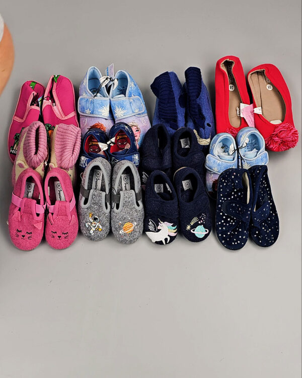 Фотография  549 - Обувь домашняя дети СТОК 065#3,3 кг, ЛОТ СТ-9728 оптом в Москве и Московской области