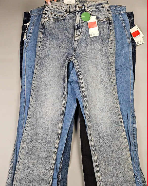 Фотография  578 - Джинсы C&A ж/м#10 кг, ЛОТ СТ-9862 оптом в Москве и Московской области