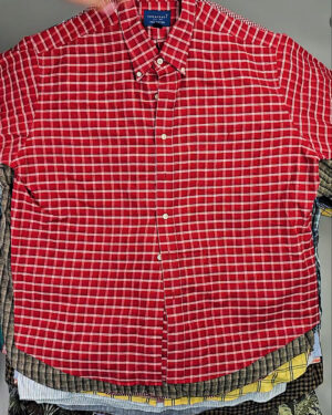 Купить Рубашки (Oversize Man Shirts Premium)#20,3 кг, ЛОТ СХ-0242 оптом в Москве и Московской области