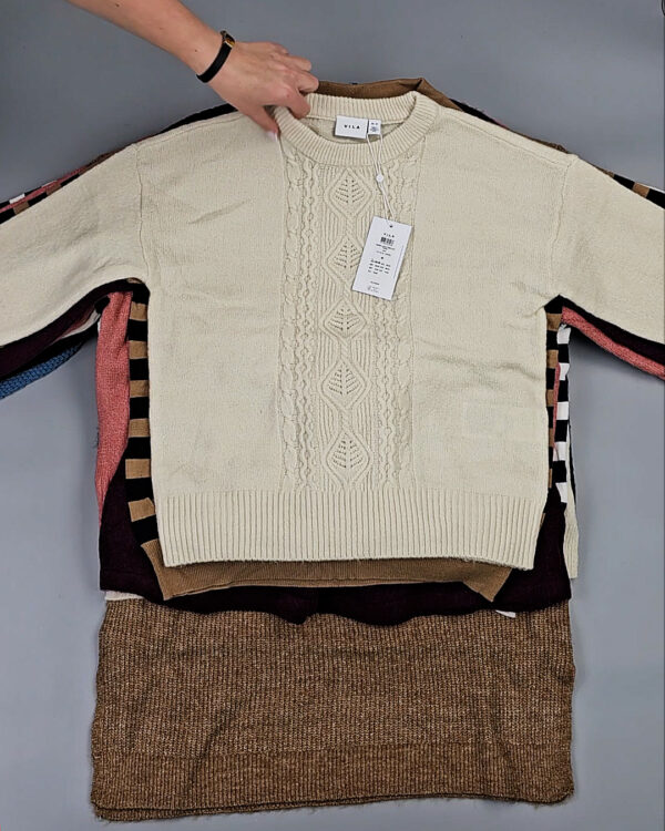 Фотография  578 - Джемпера VILA W 104#7 кг, ЛОТ СТ-9992 оптом в Москве и Московской области