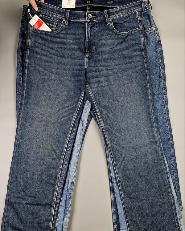 Фотография  933 - Джинсы C&A ж/м#10 кг, ЛОТ СТ-9861 оптом в Москве и Московской области