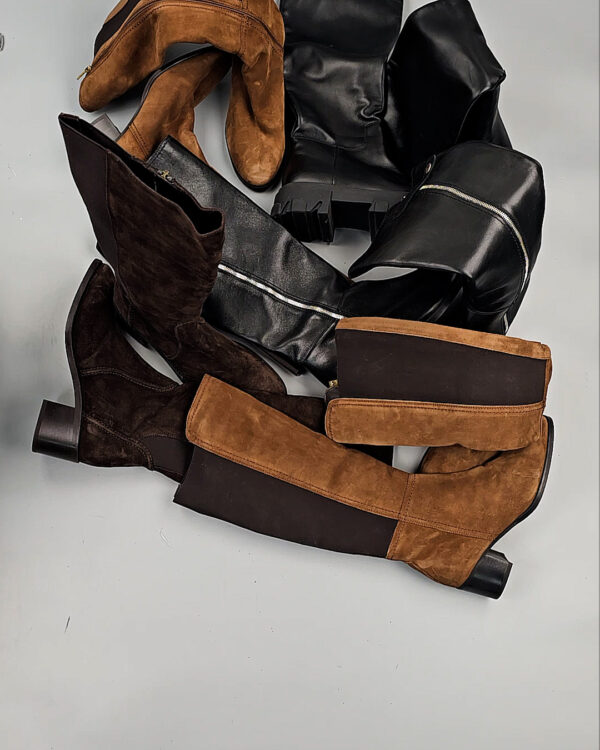 Фотография  813 - Сапоги Италия #7 шт, ЛОТ СТ-9680 оптом в Москве и Московской области