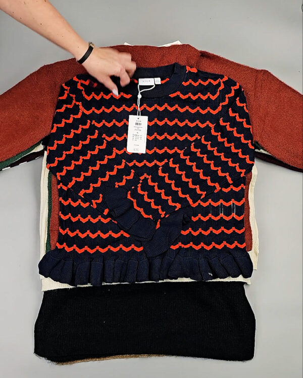 Фотография  208 - Джемпера VILA W 104#7 кг, ЛОТ СТ-9991 оптом в Москве и Московской области