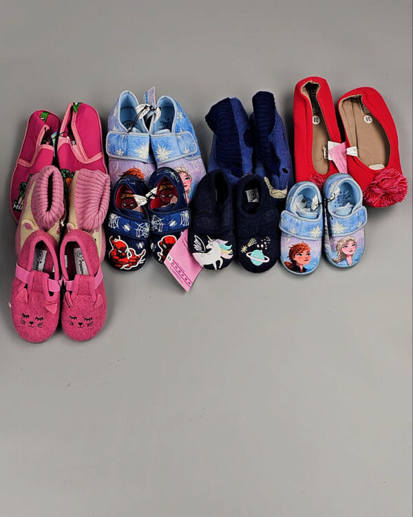 Фотография  874 - Обувь домашняя дети СТОК 065#3,3 кг, ЛОТ СТ-9728 оптом в Москве и Московской области