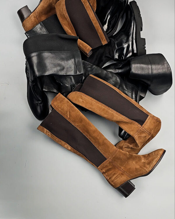 Фотография  407 - Сапоги Италия #7 шт, ЛОТ СТ-9678 оптом в Москве и Московской области