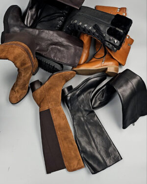 Фотография  218 - Сапоги Италия #7 шт, ЛОТ СТ-9679 оптом в Москве и Московской области