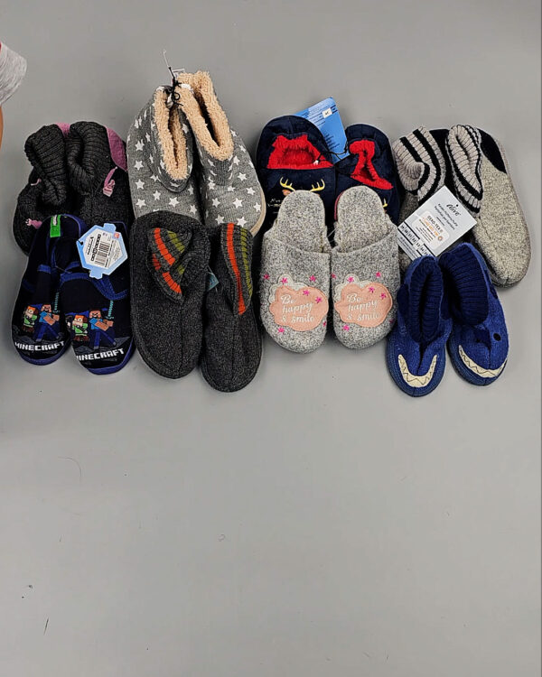 Фотография  313 - Обувь домашняя дети СТОК 065#3,2 кг, ЛОТ СТ-9727 оптом в Москве и Московской области