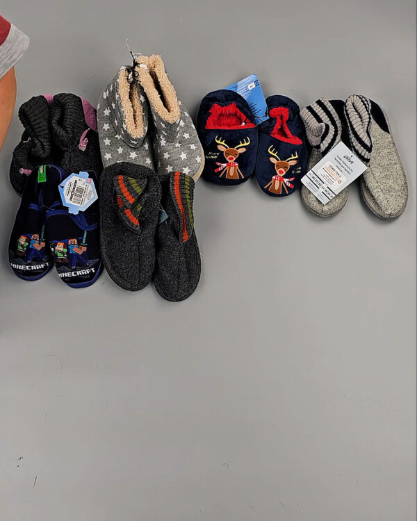 Фотография  432 - Обувь домашняя дети СТОК 065#3,2 кг, ЛОТ СТ-9727 оптом в Москве и Московской области