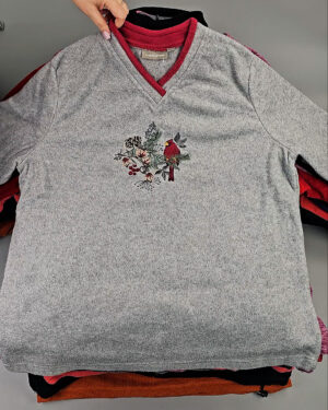 Фотография  200 - Толстовки флис м/ж (Adult Fleece Tops Premium)#18 кг, ЛОТ СХ-0250 оптом в Москве и Московской области