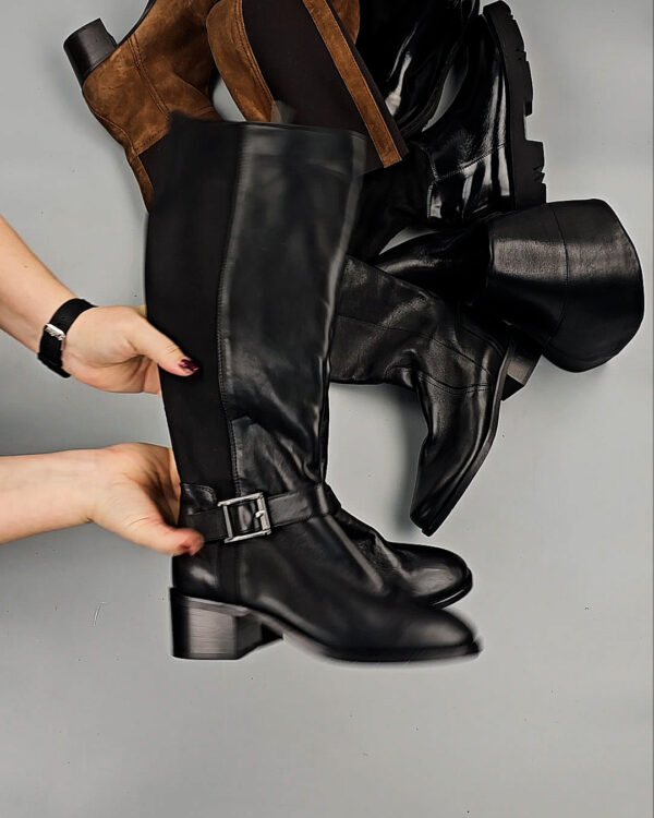 Фотография  323 - Сапоги Италия #7 шт, ЛОТ СТ-9678 оптом в Москве и Московской области