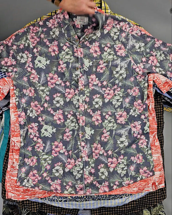 Фотография  941 - Рубашки (Oversize Man Shirts Premium)#20,3 кг, ЛОТ СХ-0242 оптом в Москве и Московской области