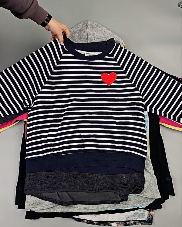 Фотография  727 - Толстовки (SWEAT TOPS Extra)#20 кг, ЛОТ СХ-0247 оптом в Москве и Московской области