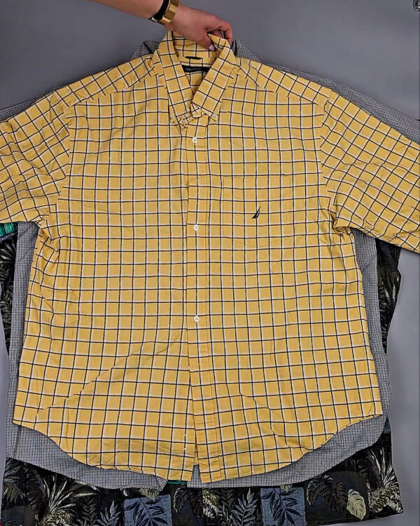 Фотография  403 - Рубашки (Oversize Man Shirts Premium)#20,3 кг, ЛОТ СХ-0242 оптом в Москве и Московской области