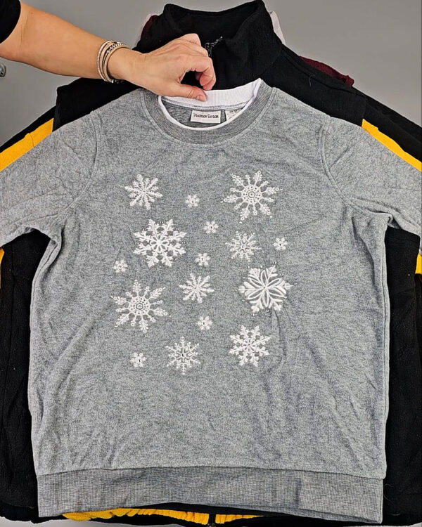 Фотография  409 - Толстовки флис м/ж (Adult Fleece Tops Pr/Lux)#18 кг, ЛОТ СХ-0263 оптом в Москве и Московской области